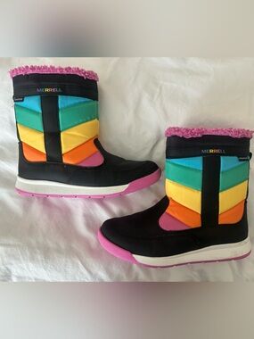 Merrell Kids Multicolor Rainbow Winter Boots